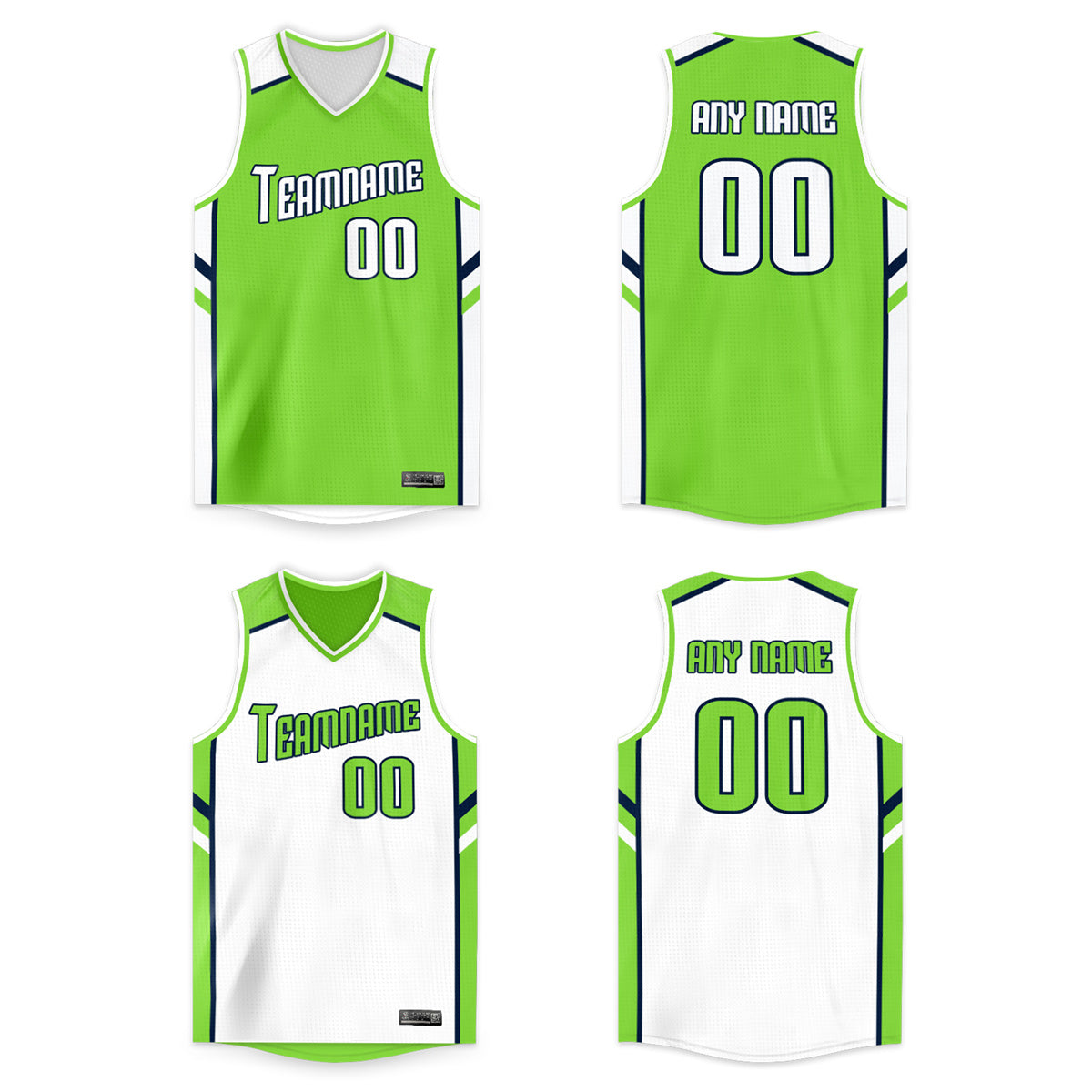 Custom Basketball Jersey Reversible Personalized Team Sports Uniform for Men/Youth