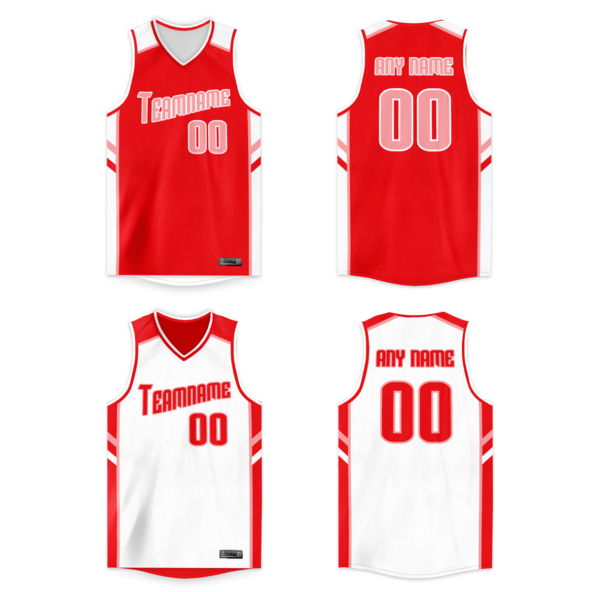 Custom Basketball Jersey Reversible Personalized Team Sports Uniform for Men/Youth