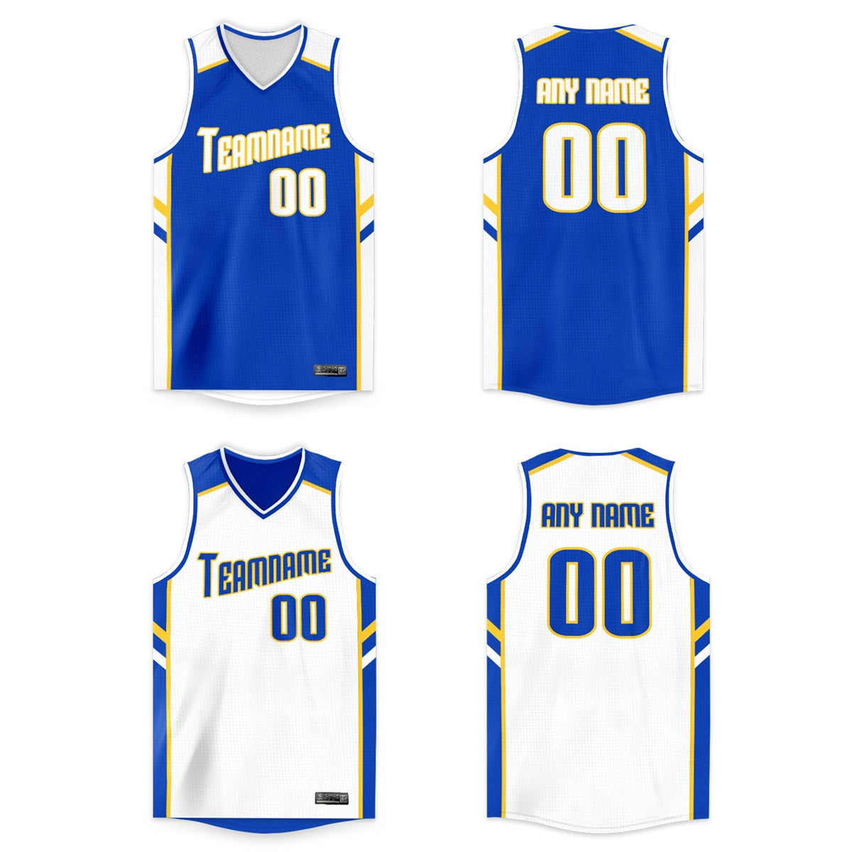 Custom Basketball Jersey Reversible Personalized Team Sports Uniform for Men/Youth