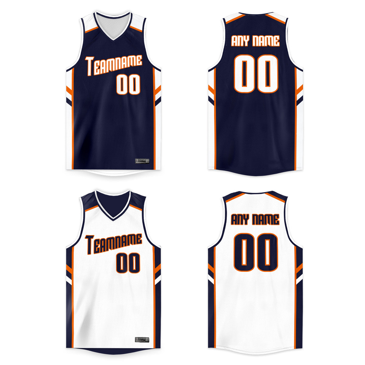 Custom Basketball Jersey Reversible Personalized Team Sports Uniform for Men/Youth