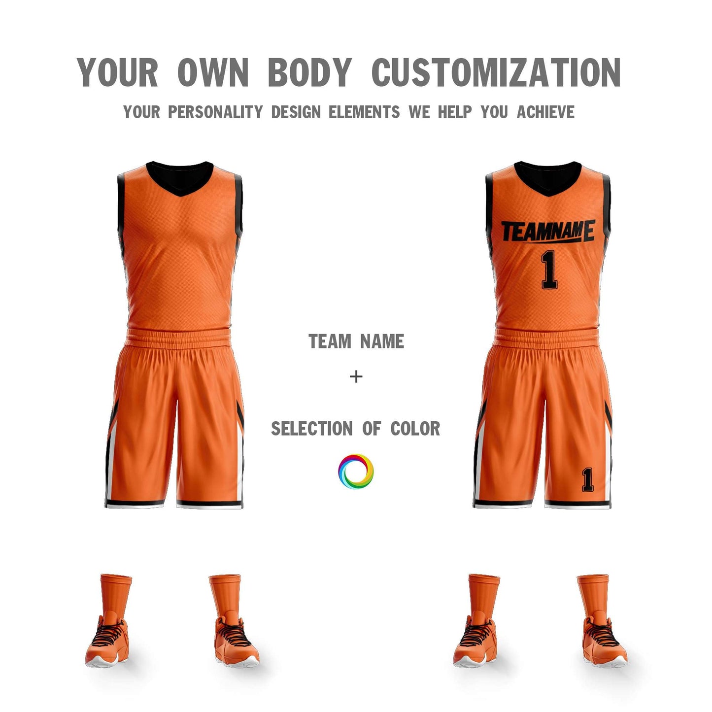 Custom Basketball Jersey Sport Sets Reversible Team Uniforms for Adults/Youth