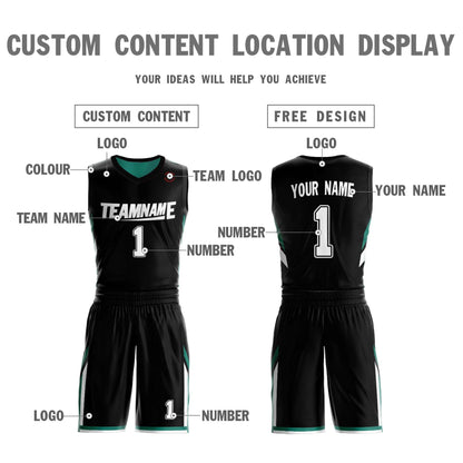 Custom Basketball Jersey Team Sportwear Uniforms Reversible Shirts for Adults/Youth