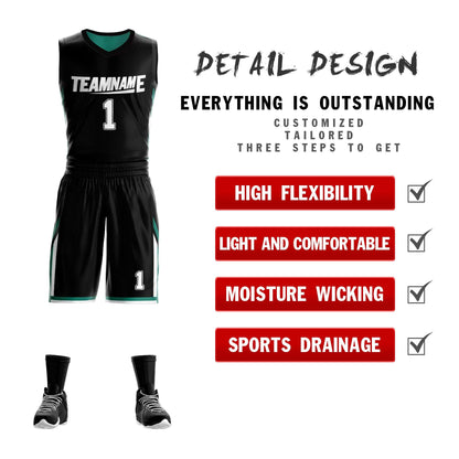 Custom Basketball Jersey Team Sportwear Uniforms Reversible Shirts for Adults/Youth