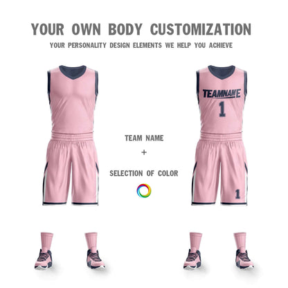 Custom Basketball Jersey Team Sportwear Uniforms Reversible Shirts for Adults/Youth