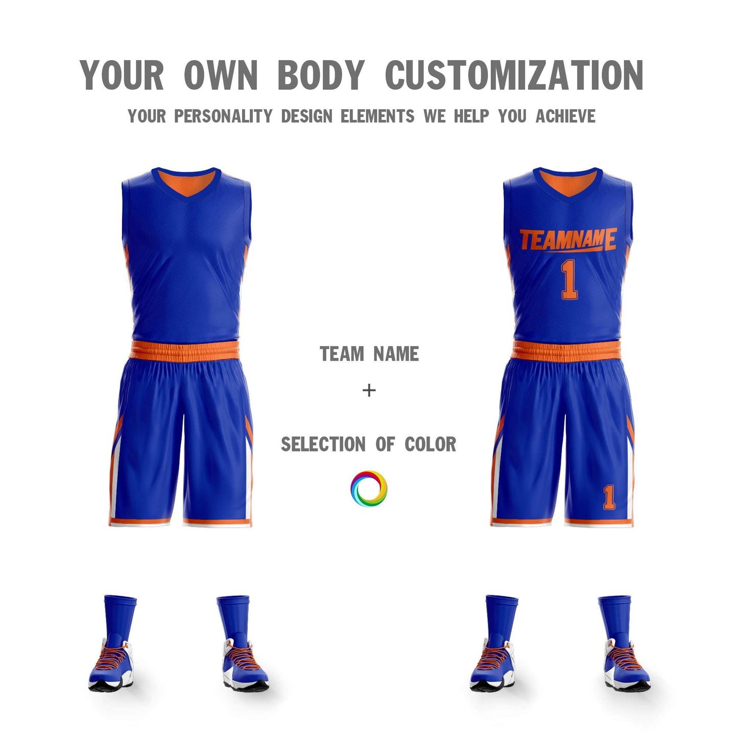 Custom Basketball Jersey Team Sportwear Uniforms Reversible Shirts for Adults/Youth