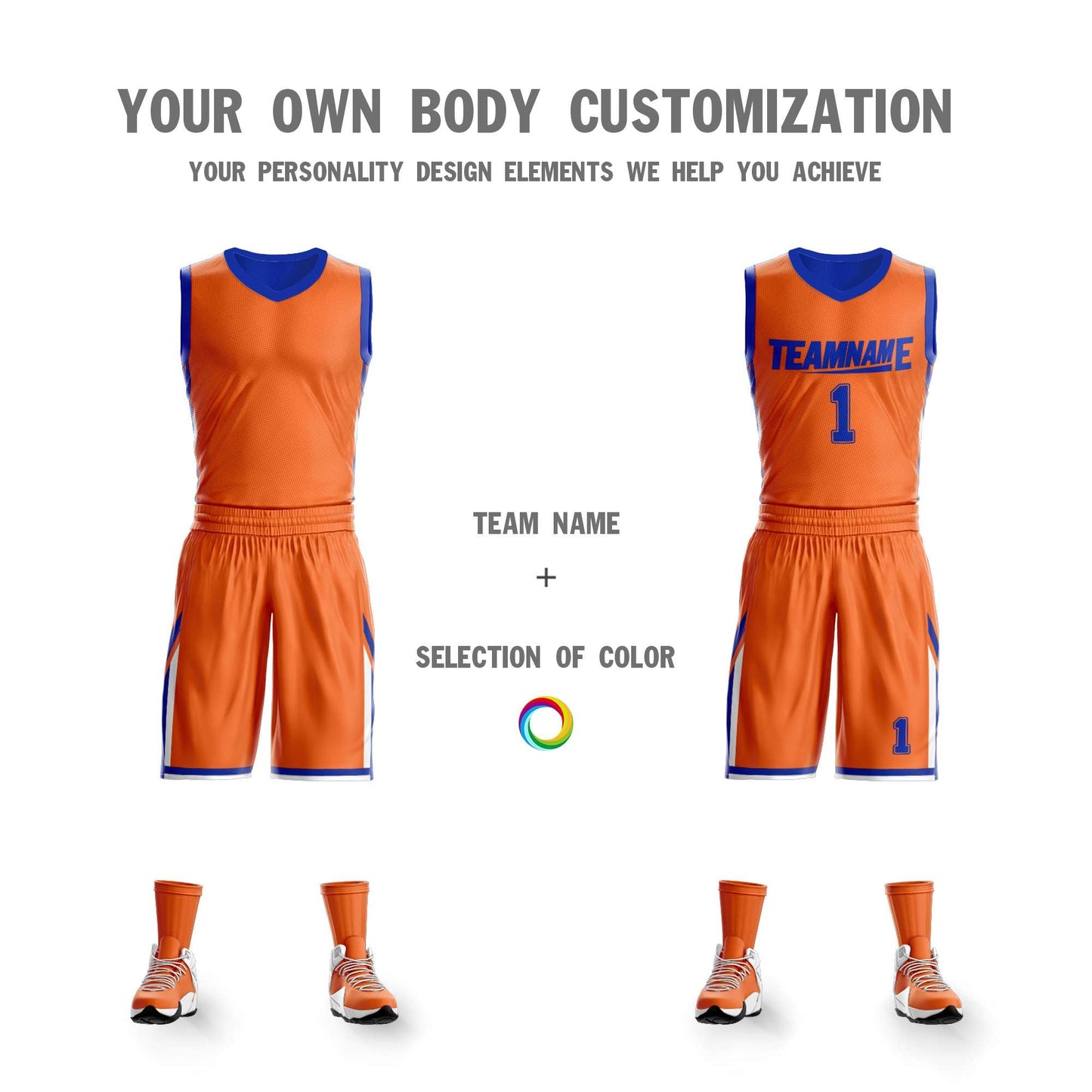 Custom Basketball Jersey Team Sportwear Uniforms Reversible Shirts for Adults/Youth