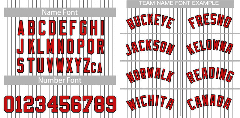 Custom White Red-Black Stripe Fashion Authentic Baseball Jersey