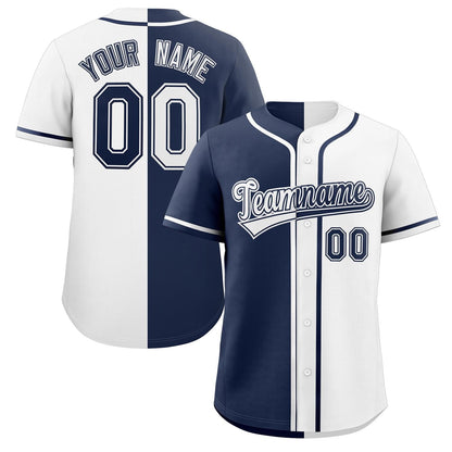 Custom Split Baseball Jersey Button Down Stitched Personalized Shirts for Adults/Boy