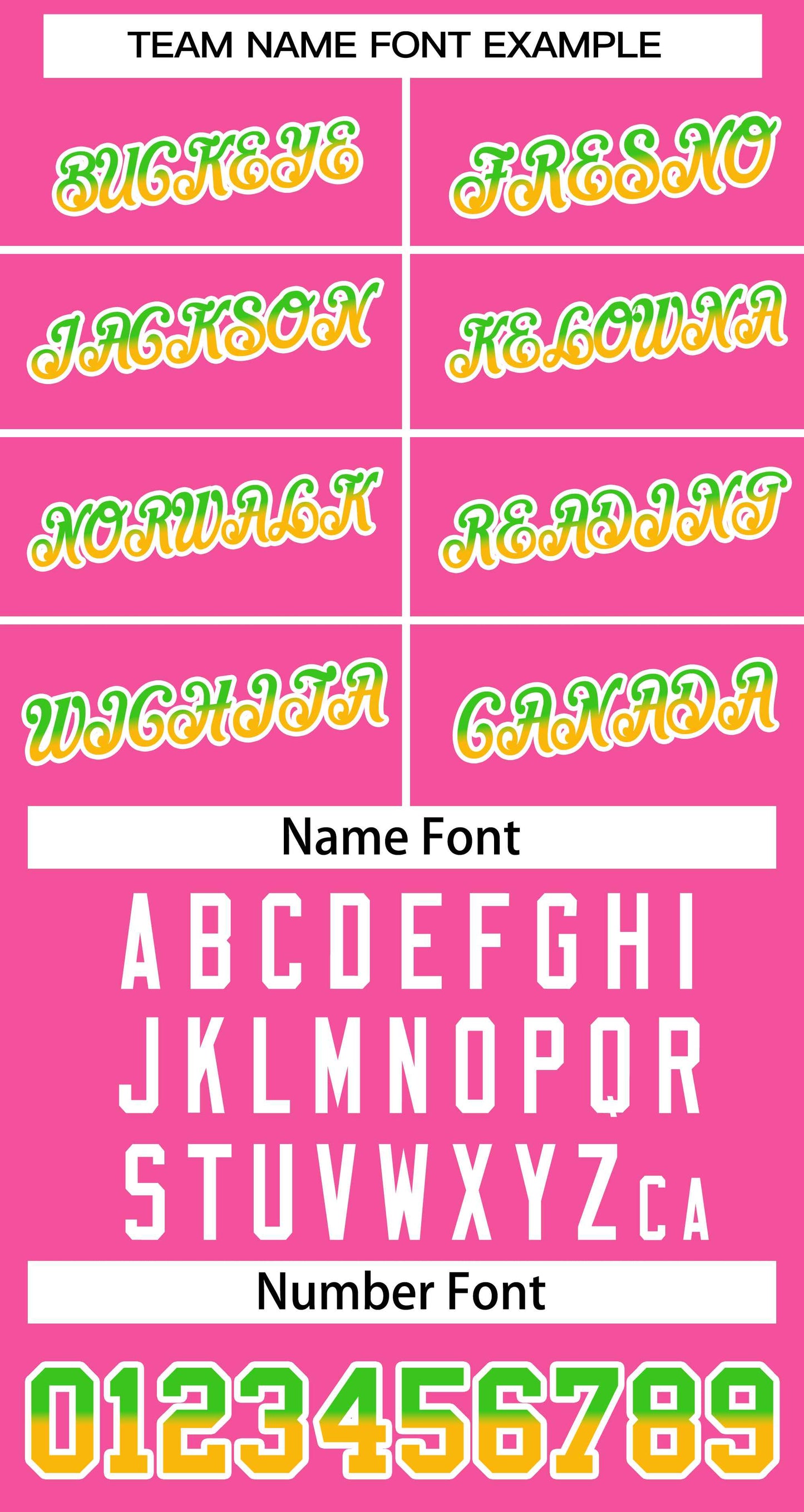 Custom PinK Neon Green Gold-White Stripe Font Gradient Fashion Authentic Baseball Jersey